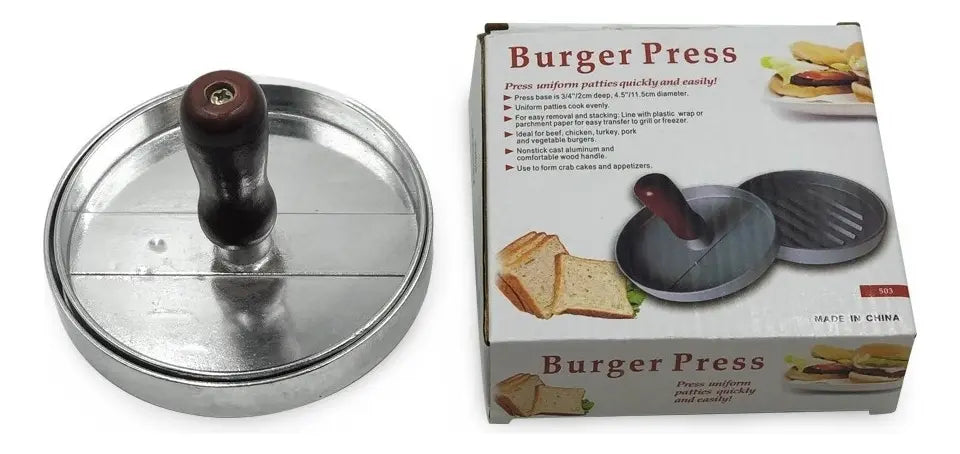 Molde Prensa Para Hacer Hamburguesas