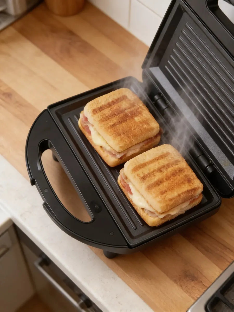 Sandwichera Electrica Sanguchera Plancha Tostadora
