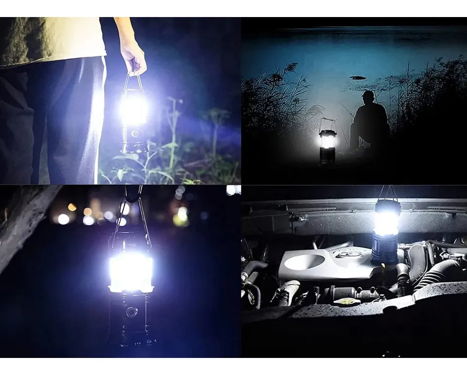 Linterna Farol Led Carga Solar