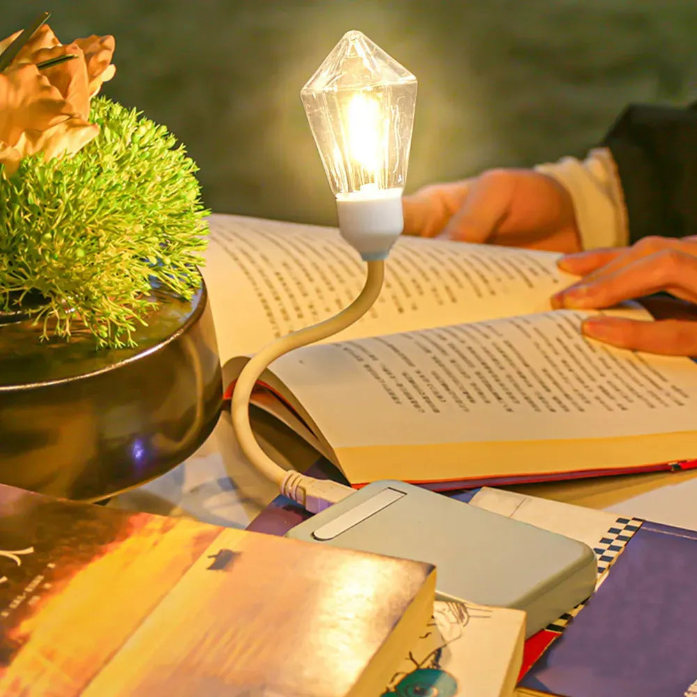 Luz Retro Lampara USB