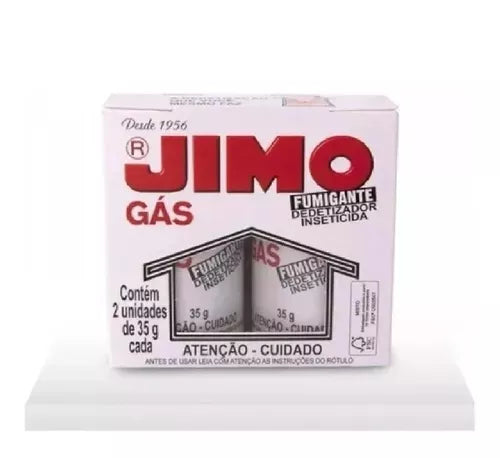 Fumigador Jimo Gas Caja Con 2 Unidades De 35g