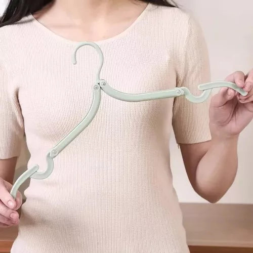 Percha Plegable De Plastico Colgador De Ropa Pequeño