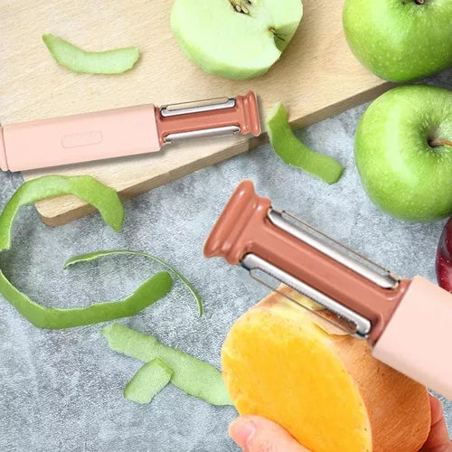 Afilador De Cuchillo Y Pela Papa 2 En 1