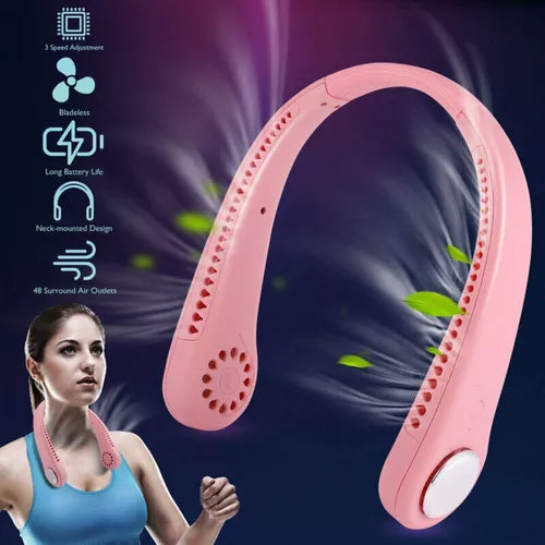 Ventilador Portátil Cuello Flexible 3velocidades Recargable