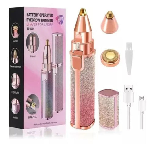 Depiladora Vello Facial Y Corporal Portátil Usb Recargable