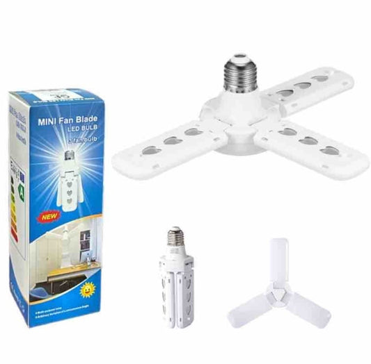 Ad Lampara Led 18w Retractil 3 Aspas Flor Luz De Techo Colgante 2x