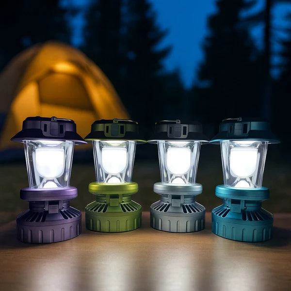 Farol con ventilador