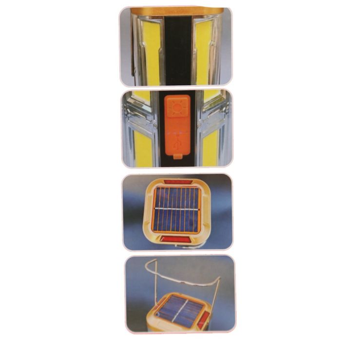 Farol Solar 4 Paneles