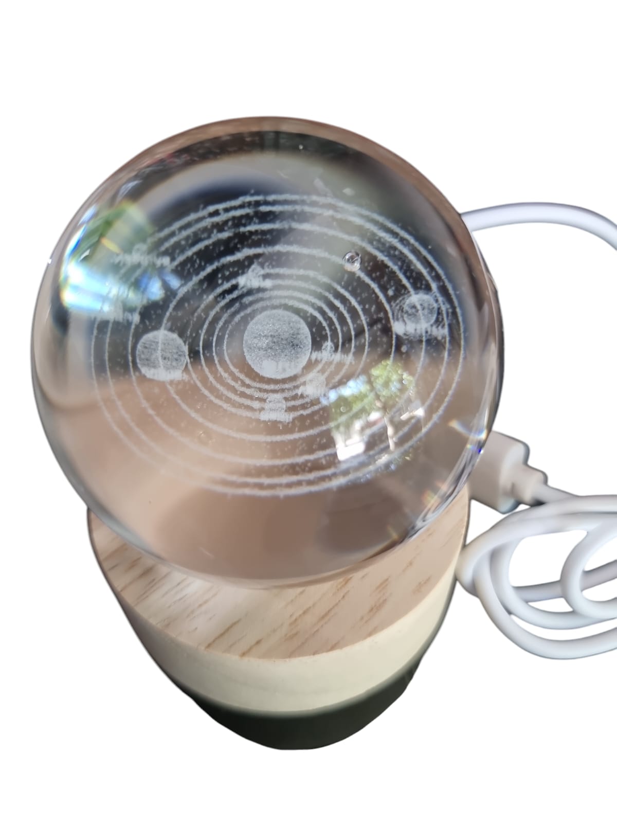 Lampara esfera 3d
