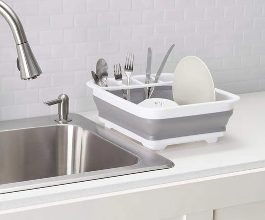 Secaplatos Escurridor Silicona Plegable Platos