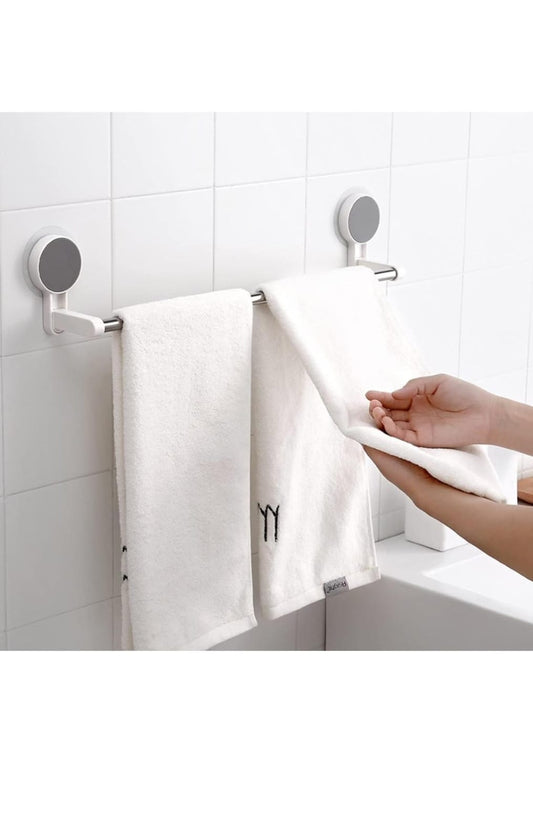 Colgador Toalla Baño Cocina Acero Inoxidable Con Ventosa Gs