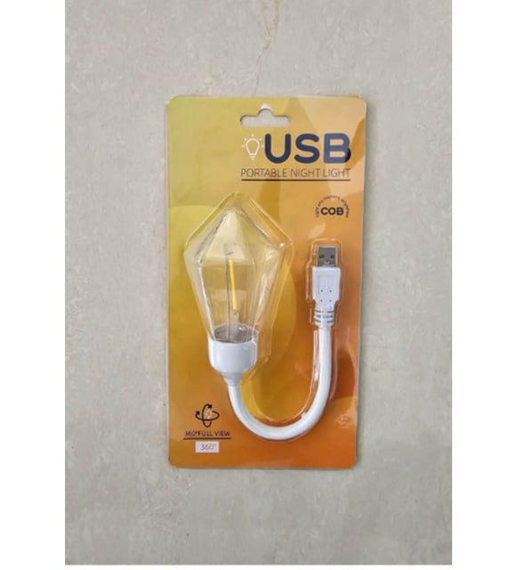 Luz Retro Lampara USB